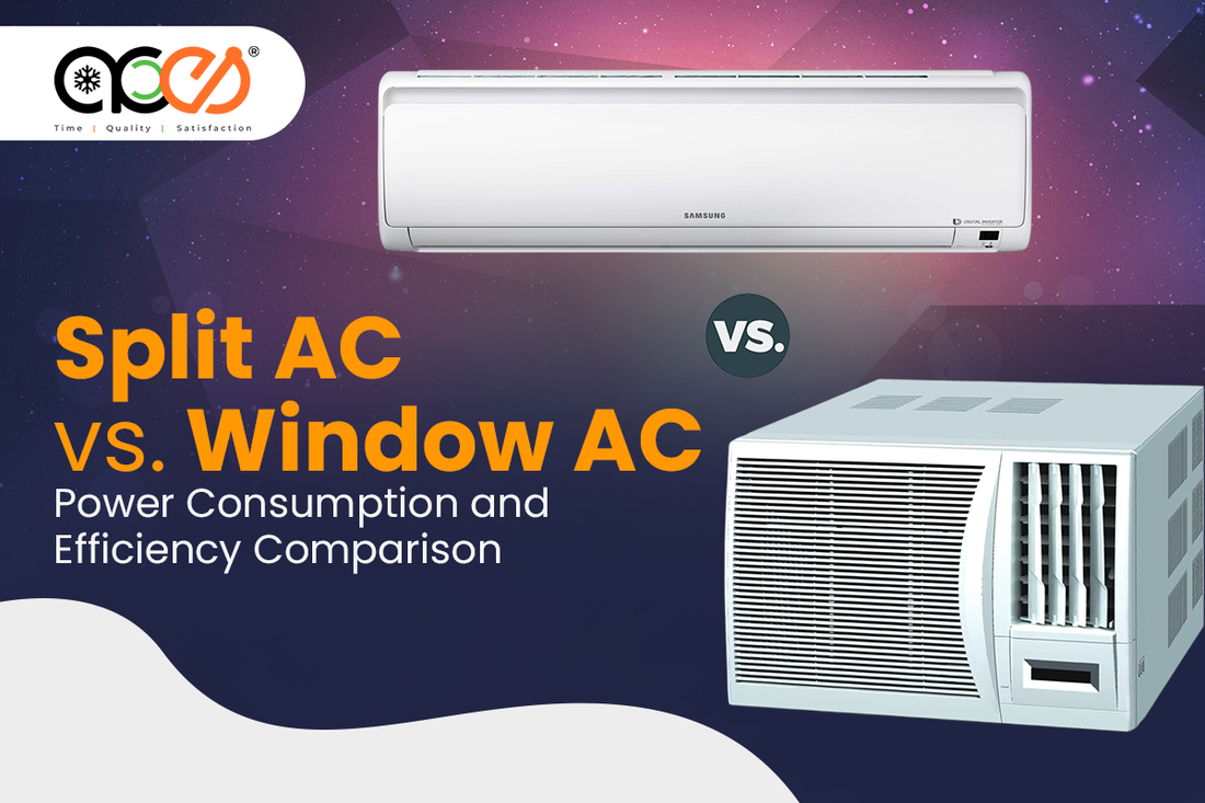 Split AC vs. Window AC Power Consumption and Efficiency Comparison