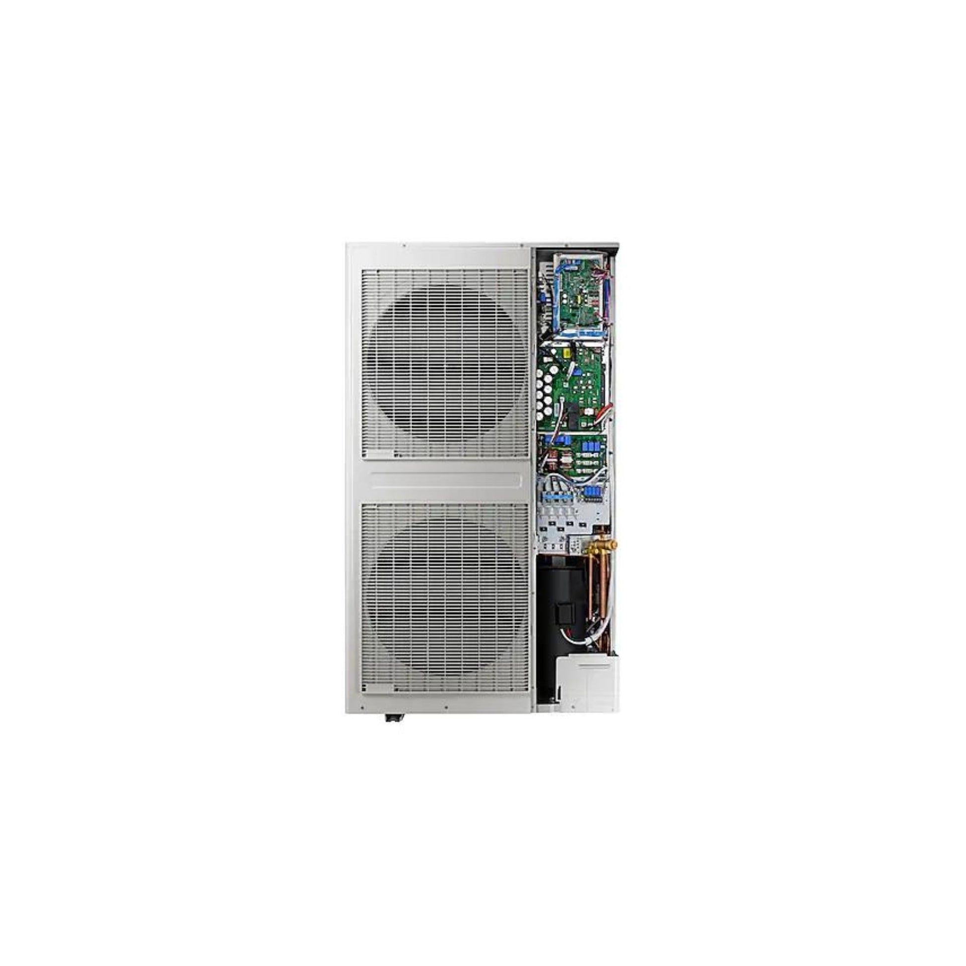 Samsung DVM S Eco Heat Pump Outdoor Unit Front Circuit View